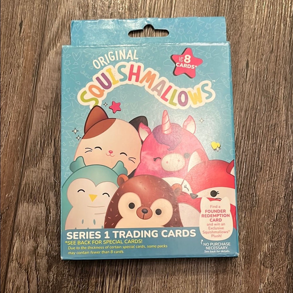 🌙 B72 - Squishmallows Series 1 Trading Cards